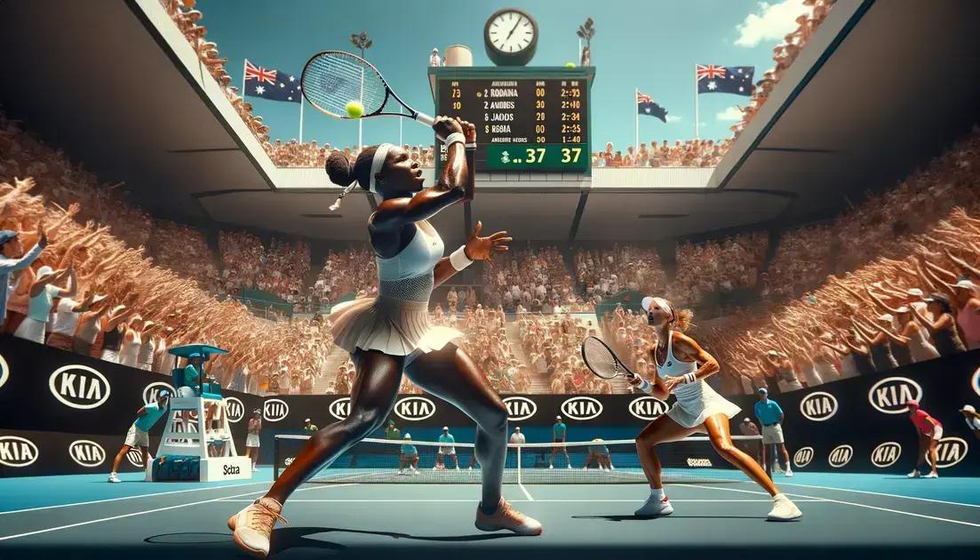 Próxima Partida: Final do Australian Open Próxima Partida: Final do Australian Open