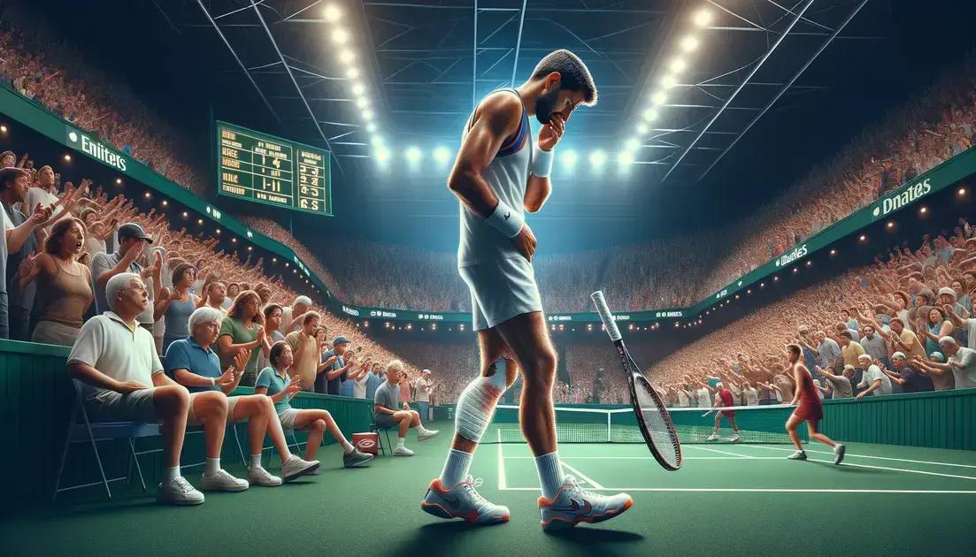 O futuro de Djokovic após a lesão