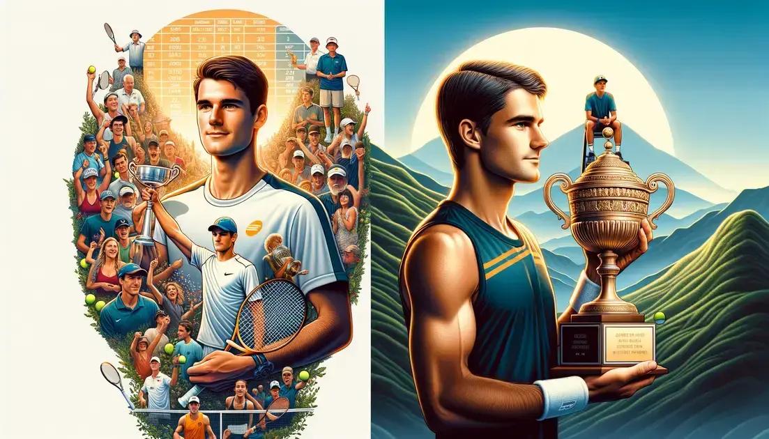 Comparações com Rafael Nadal