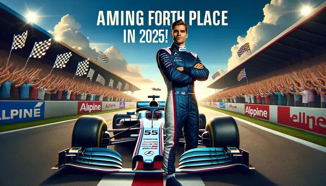 Gasly aposta em 5º lugar para Alpine na F1 2025