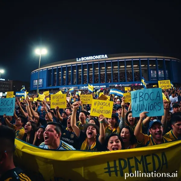 <p>Torcida do Boca Juniors protesta após a eliminação na Libertadores, exigindo mudanças urgentes no clube.</p>
