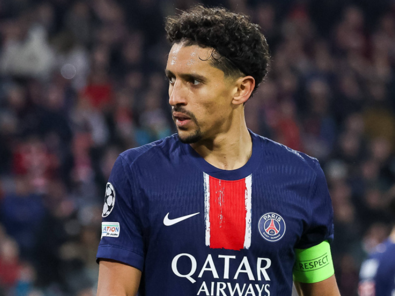 Marquinhos iguala Thiago Silva em ranking do PSG após vitória na Champions League