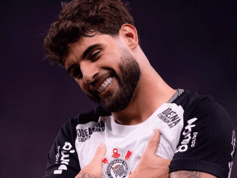 <p>Yuri Alberto em ação pelo Corinthians, marcando um gol decisivo no campeonato. – Foto: Vavel</p>